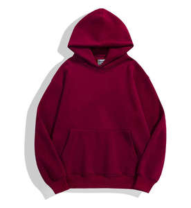 High Quality Pullover 500gsm Oversized Hoodie Custom Logo Blank Unisex <b>Black</b> Heavyweight <b>Mens</b> Hoodies <b>Men</b> Workout Sweatshirts - Product Image 5