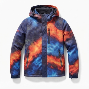Veste personnalisée pour homme, imperméable, légère, à une seule couche, coupe-vent, à capuche, manches longues, pour la randonnée, les voyages et les activités de plein air - Product Image 5