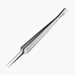 Pince à épiler à poils incarnés aiguille nez pointes pointues pince à épiler pour sourcils éclats élimination des points noirs extracteur de pince d'acné - Product Image 5