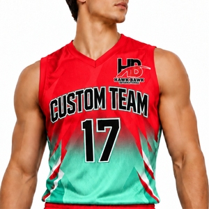 Conjunto de Uniforme de Baloncesto Sublimado Personalizado para Hombre, Diseño Personalizado, Camiseta sin Mangas con Cuello en V, Pantalones Cortos Sublimados, Número de Equipo Personalizado - Product Image 4