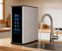 Purificateur d'eau par osmose inverse sous évier 100 GPD, distributeur d'eau électrique domestique, filtration 6 étapes, filtre alcalin en option