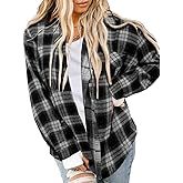 Men's Plaid Flannel Long Sleeve Casual Shirt Full Sleeve Turn-<b>down</b> Collar Autumn Woven 100% Cotton Single Breasted - Product Image 5