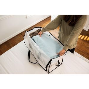 Borsa per Vestiti Resistente, Grandi Scatole per Trasloco con Cinghie a Zaino, Cerniere e Maniglie - Product Image 4