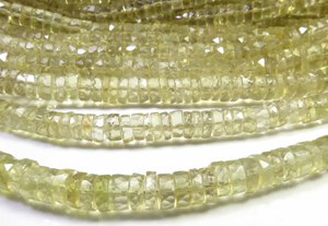 Piedras Preciosas de Cuarzo Natural de Primera Calidad, Forma Heishi de Disco Plano Facetado de 16 Pulgadas, Perlas de 6.5mm con Orificio Central, Gemas Champion para Joyería - Product Image 6