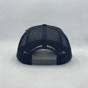 Casquette Trucker en Maille Noire Meyba Sports, 6 Panneaux, Réglable, Logo Brodé sur le Panneau Avant, Style Décontracté pour Adultes - Product Image 3