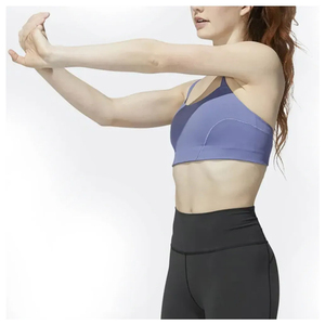 Cheap Wholesale <b>Strapless</b> Crop Sports <b>Bra</b> Comfortable Gym Breathable Workout Custom Front 100% Cotton Medium Simple Custom - Product Image 4