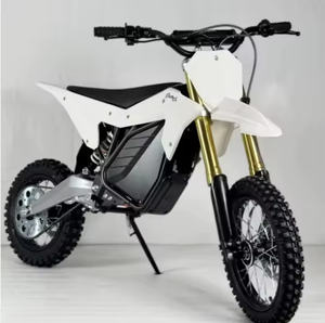 Motocicleta Eléctrica Todoterreno de Alta Calidad, 12/24V 8KW, Blanca y Roja, Vehículo Rápido para Desplazamientos - Product Image 2
