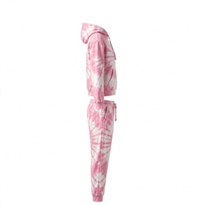 Survêtement tie-dye tendance pour homme, fabriqué en tissu doux, offre un ajustement confortable et un look élégant, survêtement tie-dye pour homme pour un usage décontracté - Product Image 5