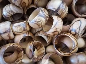 Anillos de Servilleta y Porta Servilletas de Madera de Lujo al por Mayor - Ecológicos y Duraderos para Bodas, Eventos Especiales, Decoración de Mesa de Comedor - Product Image 5