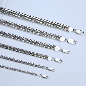 Wholesale Price Cuban Link Chain Fashion Jewelry <b>Men</b> Women Hip Hop Chain S925 <b>Silver</b> Cuban <b>Necklace</b> jewelry - Product Image 3
