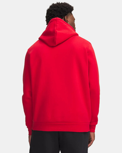 Sudadera con Capucha Roja para Hombre, 100% Algodón, Corte Regular, Cierre Frontal con Cremallera, Logotipo, Transpirable, para Otoño - Product Image 5