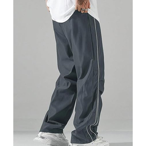 Pantalones Deportivos Holgados de Moda para Hombre, Estilo Urbano, Personalizados con Impresión y Bordado de Logotipo, Joggers de Nailon, Fabricante OEM - Product Image 2