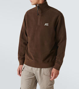 OEM Premium <b>Men</b>’s <b>Quarter</b> <b>Zip</b> Sweatshirt Hoodies Comfortable <b>Fleece</b> Pullover Stylish Casual Wear | Available in Multiple Colors - Product Image 3