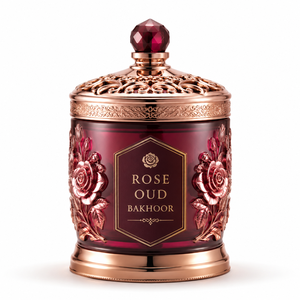 HOT SELLING UDiMiSK Rose <b>Oud</b> <b>Bakhoor</b> Sandalwood 100 Grams Eco-Friendly Organic Arabic Home Fragrance Long-lasting with Gift Box - Product Image 1