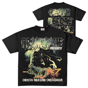 Camiseta de Hombre Estilo Vintage Personalizada con Impresión DTG, Camiseta Urbana de Alta Calidad con Estampado DTF Completo, Corte Cuadrado, Gráficos y Bajo sin Rematar - Product Image 1