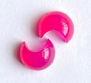 Calcaïdonie Rani Naturelle de Haute Qualité, Cabochon en Forme de Pleine Lune, Pierre Précieuse Libre à Effet Changeant pour la Fabrication de Bijoux - Product Image 6