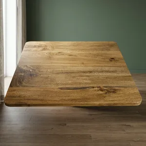 <b>Solid</b> Mango <b>Wood</b> Panel with Rounded Edges Handcrafted Tabletop Board for Dining Table <b>Desk</b> Home Furniture - Product Image 6
