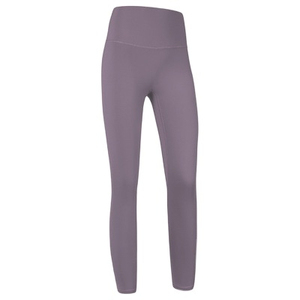 High Quality Women <b>Leggings</b> <b>Summer</b> Knitted Spandex/Polyester High Waist Comfortable Simple Design Basic Style All Seasons - Product Image 3