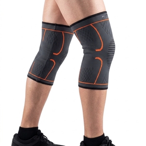 Genouillère de compression avec coussinet de protection – Protection avancée pour le sport, respirante et antidérapante, soulagement de la douleur - Product Image 2