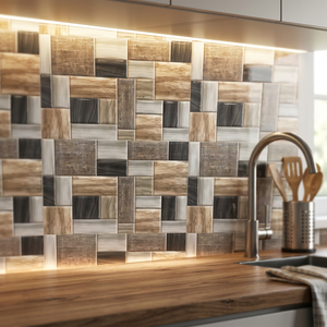 Factory Wholesale 300x600mm 30x60cm 12x24 Wood Look Ceramic Porcelain <b>Wall</b> Tiles for Interior Exterior OEM All Sizes - Product Image 1