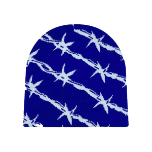 Custom Reversible Bini All Over Print Bennie <b>Cap</b> <b>Hat</b> Winter Kint Beanies Knitted Beani Unisex for Men - Product Image 3