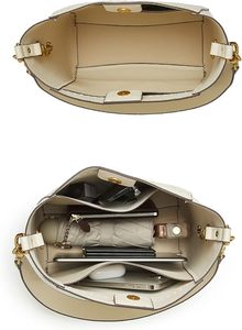 Bolsos de Mano de Cuero de Diseño para Mujer, Tipo Cubo, con Correas Anchas Desmontables y Diseño de Bolso de Hombro, Logotipo Personalizado, Marca 2026, Nuevo - Product Image 6