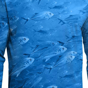 Customised New Fashion Sublimation Hunting <b>Fish</b> Fishing Wear <b>T</b> <b>Shirt</b> <b>Shirts</b> Long Sleeve Fishing Jersey for Men Made In Pakistan - Product Image 5