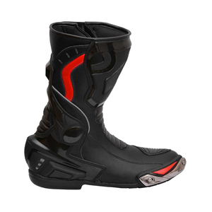 Top Grade <b>Men's</b> Breathable Motorbike Leather <b>Shoes</b> ODM Custom Logo Unique Color Durable All Seasons Riding <b>Shoes</b> Wholesale - Product Image 4