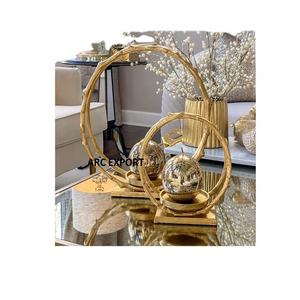 Porte-bougie en métal design, nouveau design moderne, porte-bougie rond - Product Image 1