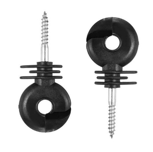 Accesorios para Cercas Eléctricas, Aislador de Cerca, Aislador de Plástico para Postes de Madera, Aisladores de Rosca - Product Image 1