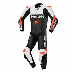 Traje de cuero para motociclismo, traje de cuero resistente para motociclismo, hecho en Pakistán, ropa para motociclismo, traje de carreras Kangaroo, calidad premium. - Product Image 1