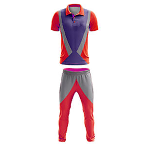 Ensemble uniforme léger personnalisé avec nom d'équipe pour kit de cricket unisexe grande taille respirant anti-plis extensible dans les quatre sens - Product Image 3