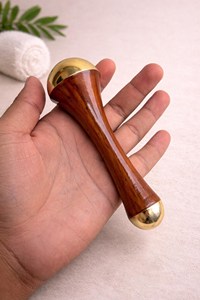 Varita Kansa Ayurvédica a Precio Económico, Herramienta de Masaje para Terapia Facial y Corporal, y Mejora de la Luminosidad - Product Image 5