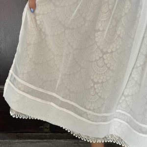 Vestido Dirndl Estilo Bávaro para Mujer, Largo Midi, Encaje, Cuello Cuadrado, Manga Corta, Estilo Vintage, con Delantal - Product Image 2