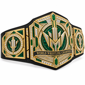 Ceinture de championnat en métal personnalisée TRX-WS042 pour la lutte, le MMA et la boxe avec logo personnalisé, longueur 2,2 m, unisexe, diamètre 50 mm - Product Image 2