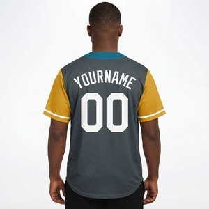 Custom Embroidery Baseball Uniform Style Shirt Wholesale Cheap Blank Baseball Jersey Sportswear Baseball New Printed Jerseys - Product Image 3