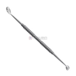 Large Double Sided Stainless Steel Callus Remover Easy Use Precise Cutting Callus Remover Non <b>Slip</b> Grip Cuticle Pusher Foot Rasp - Product Image 4