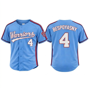 New Light Weight Comfortable 100% Polyester Quick Dry Breathable <b>Baseball</b> Uniform Short Adults Wear Custom Logo Style Elastic - Product Image 1