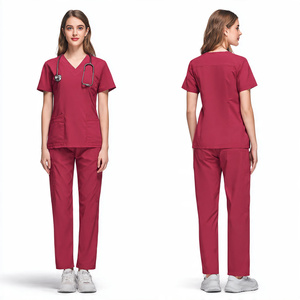 Medical Premium Quality Hospital Uniforms / Top Quality Medical Nursing <b>Scrubs</b> <b>Sets</b> - Product Image 2