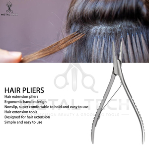Fast and Efficient Micro Ring Use For All Purpose Efficient Hair Extension <b>Tool</b> Perfect For Every Type Of Hair Extension Pliers - Product Image 4