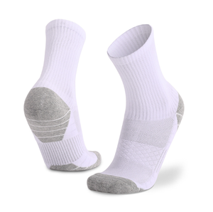 <b>Moisture</b> Wicking Sports <b>Socks</b> Unisex Cushioned Crew <b>Socks</b> for Fitness Training Jogging Hiking and Exercise - Product Image 5