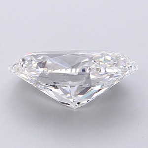 Diamant de laboratoire ovale de 3,41 carats D VVS2, polissage excellent, certifié, écologique, pierre précieuse synthétique pour bague de fiançailles - Product Image 2