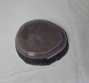 Peluca de Cabello Humano Remy para Hombre, Modelo Australia, con Sistema Capilar de Prótesis - Product Image 4