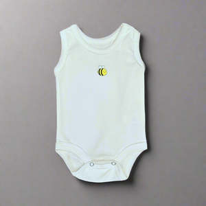 ชุดบอดี้สูทเด็กอ่อน DNW ขายส่ง แขนสั้นหลากสี ผ้าถักไลโอเซลล์ ติดกระดุมแป๊ก สวมใส่สบายสำหรับฤดูร้อน - Product Image 1