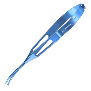 Pinzas y Tijeras Quirúrgicas Oftálmicas y Médicas para Ojos y Microcirugía, Pinzas Insertrables de Titanio con Punta en T de Alta Calidad - Product Image 6