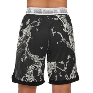 Shorts d'été pour hommes de haute qualité, style streetwear, avec logo personnalisé imprimé DTG, shorts de sport en mesh pour hommes - Product Image 5