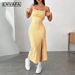 Robe d'été pour femmes, robes florales, robes élégantes pour femmes, robe de cocktail, vêtements pour femmes, robe personnalisée - Product Image 5