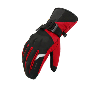 Guantes de Esquí de Invierno, Impermeables, de PU, con Dedos Completos, Correa de Muñeca Ajustable, Unisex, para Actividades al Aire Libre, Azul y Negro - Product Image 6