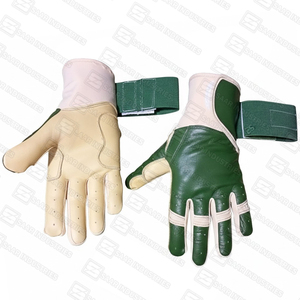 Gants de frappe de baseball souples professionnels en cuir véritable personnalisés avec un design unique pour l'entraînement des adultes et des jeunes ambidextre - Product Image 5