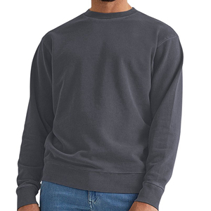 Sweat-shirts à col rond en gros, design personnalisé, pull en coton, fabrication de vêtements OEM sous marque privée, sweat-shirts à col rond pour hommes - Product Image 1